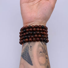 Load image into Gallery viewer, Mahogany Obsidian Bracelet
