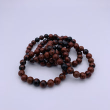 Load image into Gallery viewer, Mahogany Obsidian Bracelet
